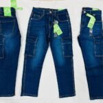 B 6 Boys Six Pocket Jeans Pant (Straight Pocket) 6-16 y  [18 Pcs]