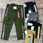 B 7 Boys Six Pocket Twill Cargo Pant, 6-16 Y, [30 Pcs]