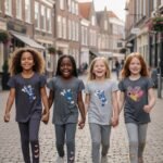 G 1 Girls T Shirt Pajama Set (3/4-13/14) Y [60 Pcs]