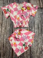 G 2 Girls Pop Corn Top Bottom Set Style-1 (1-5) Y [30 pcs] - Image 7