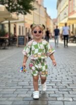 G 2 Girls Pop Corn Top Bottom Set Style-1 (1-5) Y [30 pcs] - Image 5