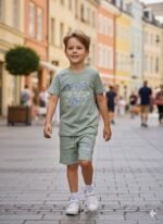 B 2 Boys Set (Luis Vuitton-1) 2-8 Y [32 Pcs] - Image 5