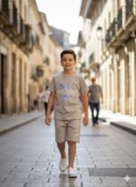 B 2 Boys Set (Luis Vuitton-1) 2-8 Y [32 Pcs] - Image 4