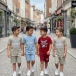 B 2 Boys Set (Luis Vuitton-1) 2-8 Y [32 Pcs]