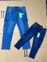 B 15 Boys Six Pocket Jeans Pant (Cross Pocket) 6-16 y  [18 Pcs] - Image 5