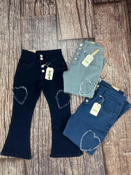 G 9 Girls Denim Jeans Style-3 (6-16) Y [18 Pcs]
