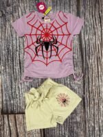 G 12 Girls Spider T Shirt Set (1-5) Y [40 Pcs] - Image 4