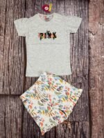 G 14 Girls Cotton Top Bottom Set (1-5)Y [50 pcs] - Image 2