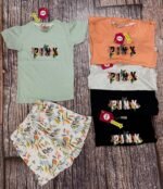 G 14 Girls Cotton Top Bottom Set (1-5)Y [50 pcs]
