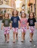 G 15 Girls Pop Corn Top Bottom Set Style-4 (1-5) Y [30 Pcs] - Image 2