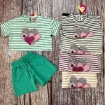 G 17 Girls T Shirt Top Bottom Set [25 Pcs]