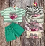 G 17 Girls T Shirt Top Bottom Set [25 Pcs]