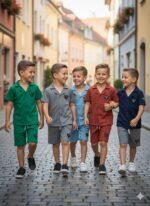 B 13 Boys Polo Shirt Set (PRADA) 2-8Y [20 pcs] - Image 16