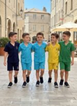 B 12 Boys Polo Shirt Set (Dior) 2-8Y [20 pcs]