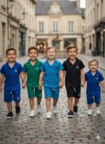 B 11 Boys Polo Shirt Set (BALMAIN) 2-8Y [20 pcs]