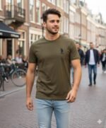 M 7 Man's T Shirt (USPA), S-XXL, 48 Pcs Blister - Image 2