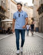 M 5 Man's Polo T Shirt (USPL), S-XXL, 48 Pcs Blister - Image 3