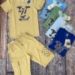 B 21 Boys Adult Cargo 3Quarter 6Pocket Set (Luis Vuttion) 8-16 Y [25 Set]