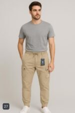 M 10 Man's Twills Kizer Long Cargo Jogger (LA MARTIIN)) 25 Pcs - Image 7