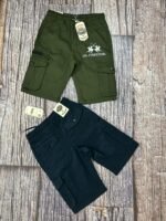 B 16 Boys Adult Twill Kizar Lycra Cargo Shorts (LA MARTINA) 8-16 Y [25 Set] - Image 3