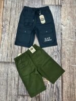B 17 Boys Adult Twill Kizar Lycra Cargo Shorts (EA7) 8-16 Y [25 Set] - Image 2