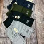 B 17 Boys Adult Twill Kizar Lycra Cargo Shorts (EA7) 8-16 Y [25 Set]