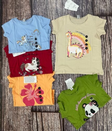 G 23 Girls T Shirt  Set (2-8) Y [20 Pcs]