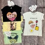 G 24 Girls T Shirt  Set (2-8) Y [20 Pcs] Style-2
